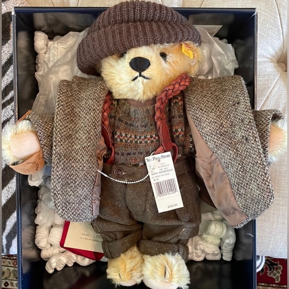 Season 294 Wellington Steiff Polo Bear